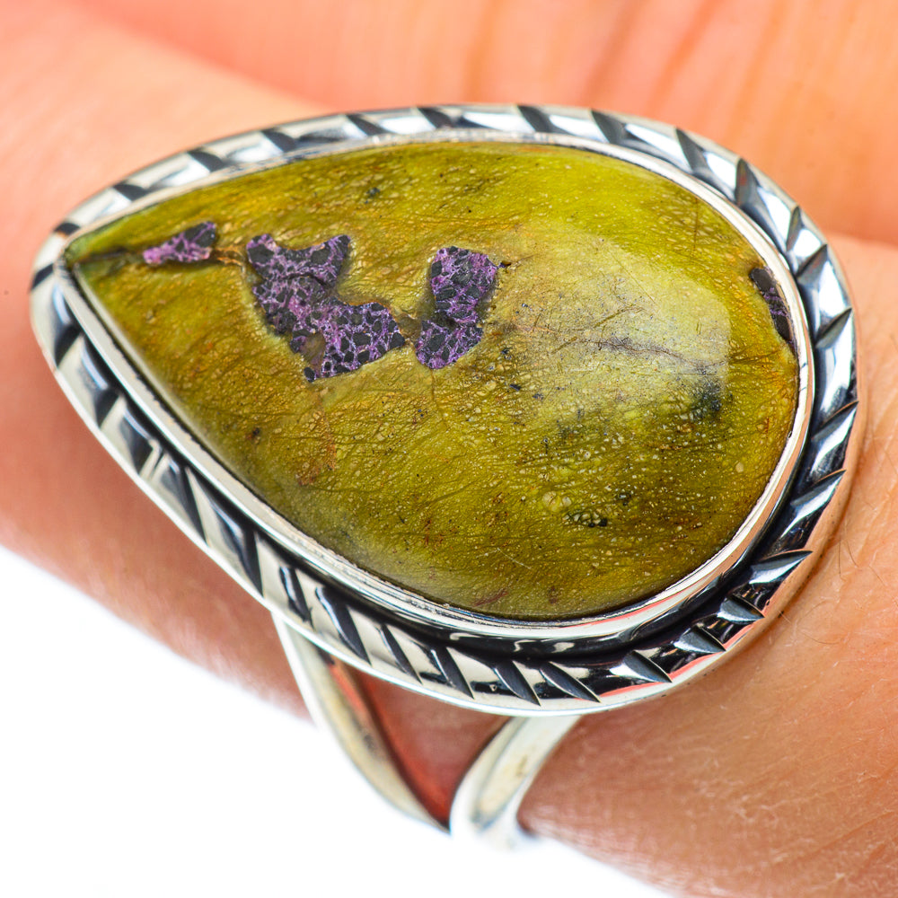 Atlantisite Rings handcrafted by Ana Silver Co - RING50466