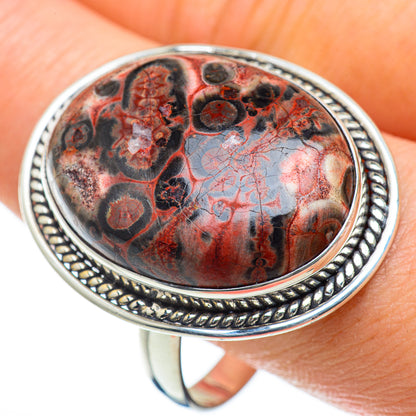 Poppy Jasper Rings handcrafted by Ana Silver Co - RING50676
