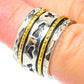 Meditation Spinner Rings handcrafted by Ana Silver Co - RING50999