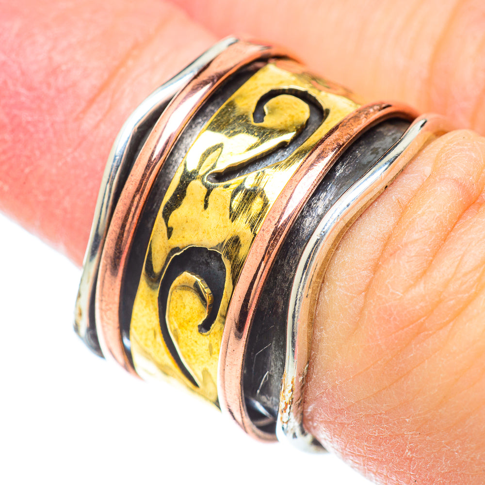 Meditation Spinner Rings handcrafted by Ana Silver Co - RING51021