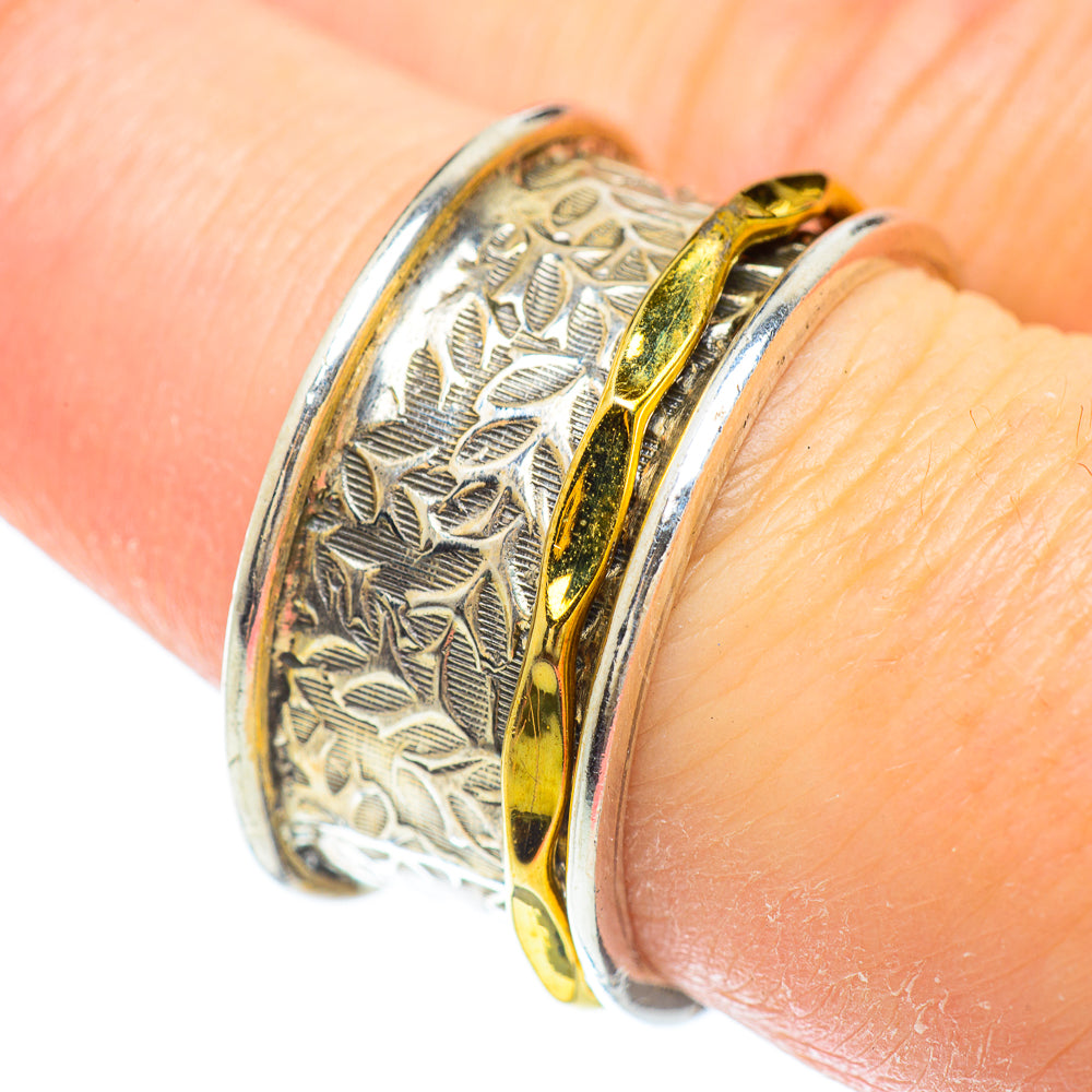 Meditation Spinner Rings handcrafted by Ana Silver Co - RING51076