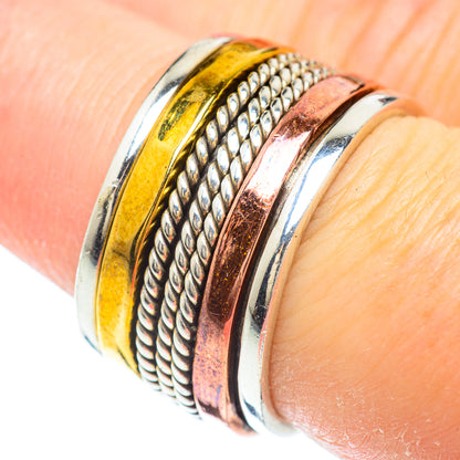 Meditation Spinner Rings handcrafted by Ana Silver Co - RING51080
