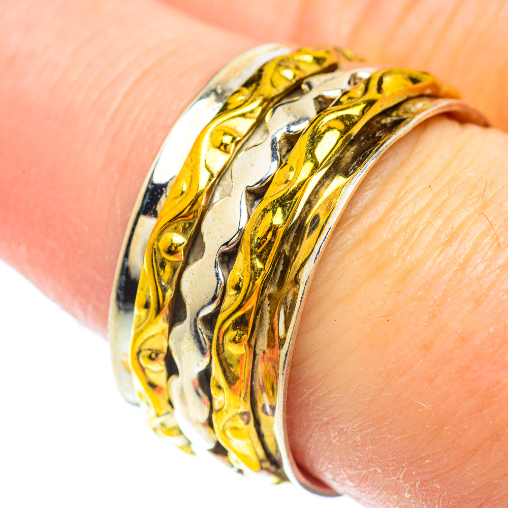 Meditation Spinner Rings handcrafted by Ana Silver Co - RING51106