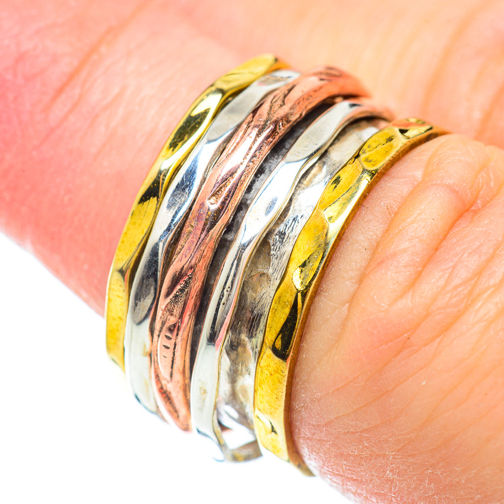 Meditation Spinner Rings handcrafted by Ana Silver Co - RING51107