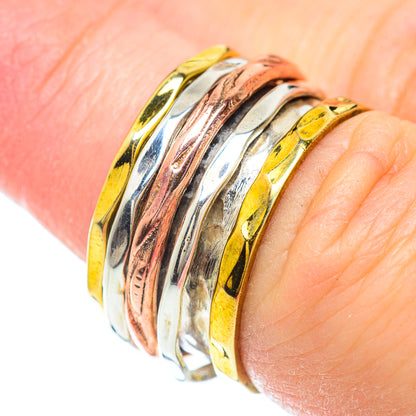 Meditation Spinner Rings handcrafted by Ana Silver Co - RING51107