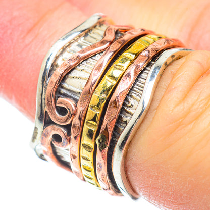 Meditation Spinner Rings handcrafted by Ana Silver Co - RING51131