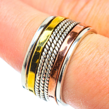Meditation Spinner Rings handcrafted by Ana Silver Co - RING51180