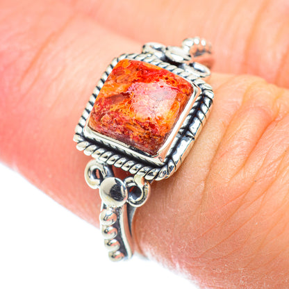 Sponge Coral Rings handcrafted by Ana Silver Co - RING51217