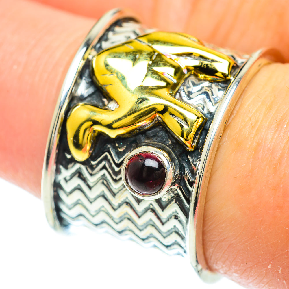 Garnet Rings handcrafted by Ana Silver Co - RING51397