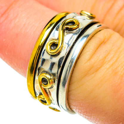 Meditation Spinner Rings handcrafted by Ana Silver Co - RING51426