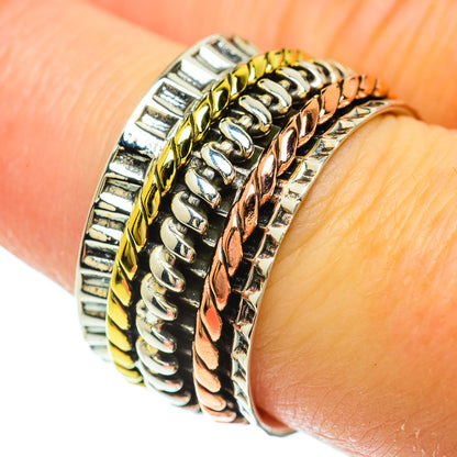 Meditation Spinner Rings handcrafted by Ana Silver Co - RING51478