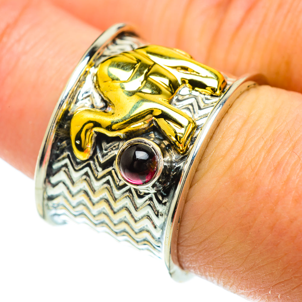 Garnet Rings handcrafted by Ana Silver Co - RING51521