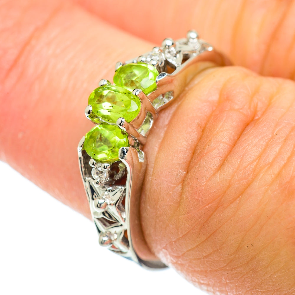 Peridot Rings handcrafted by Ana Silver Co - RING51538