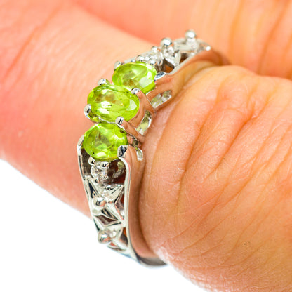 Peridot Rings handcrafted by Ana Silver Co - RING51538