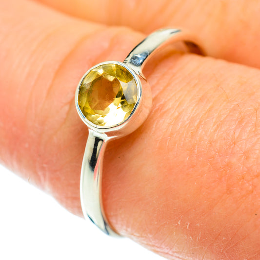 Citrine Rings handcrafted by Ana Silver Co - RING51540