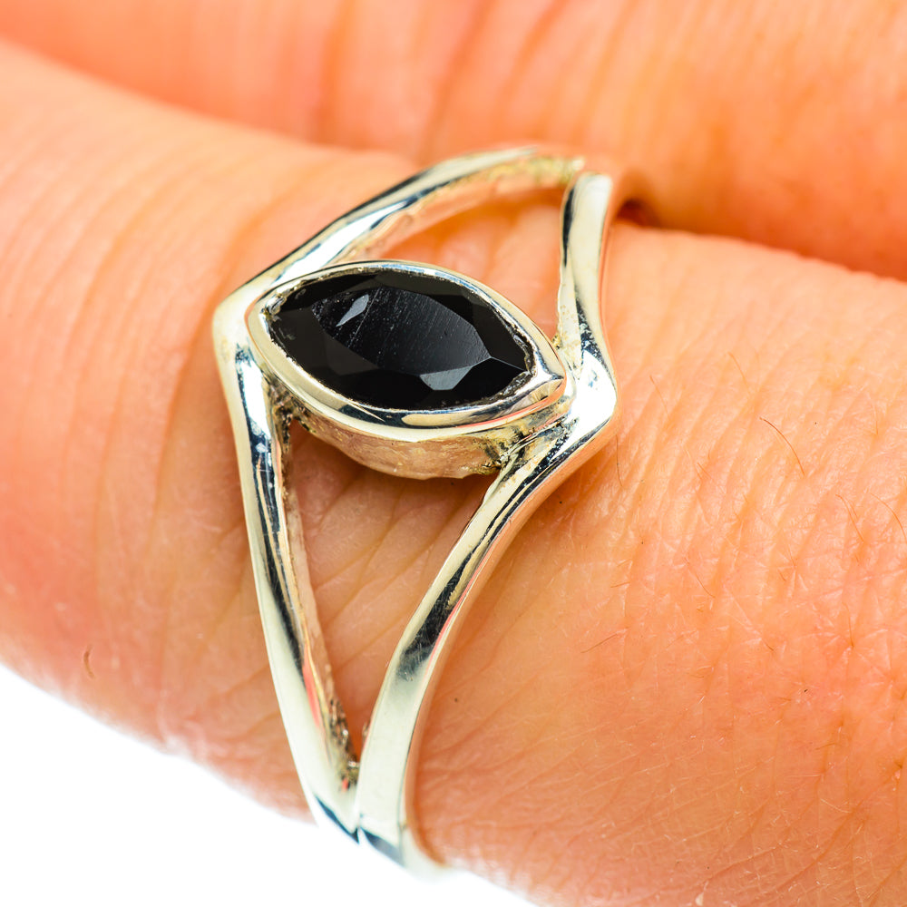 Black Onyx Rings handcrafted by Ana Silver Co - RING51594