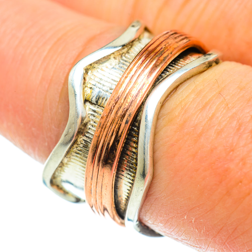 Meditation Spinner Rings handcrafted by Ana Silver Co - RING51639