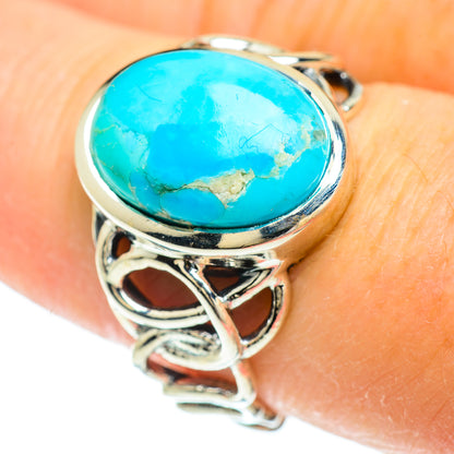 Larimar Rings handcrafted by Ana Silver Co - RING51701