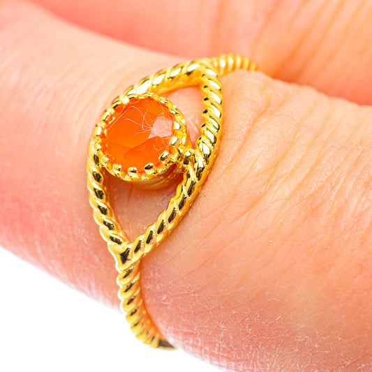Carnelian Rings handcrafted by Ana Silver Co - RING51821