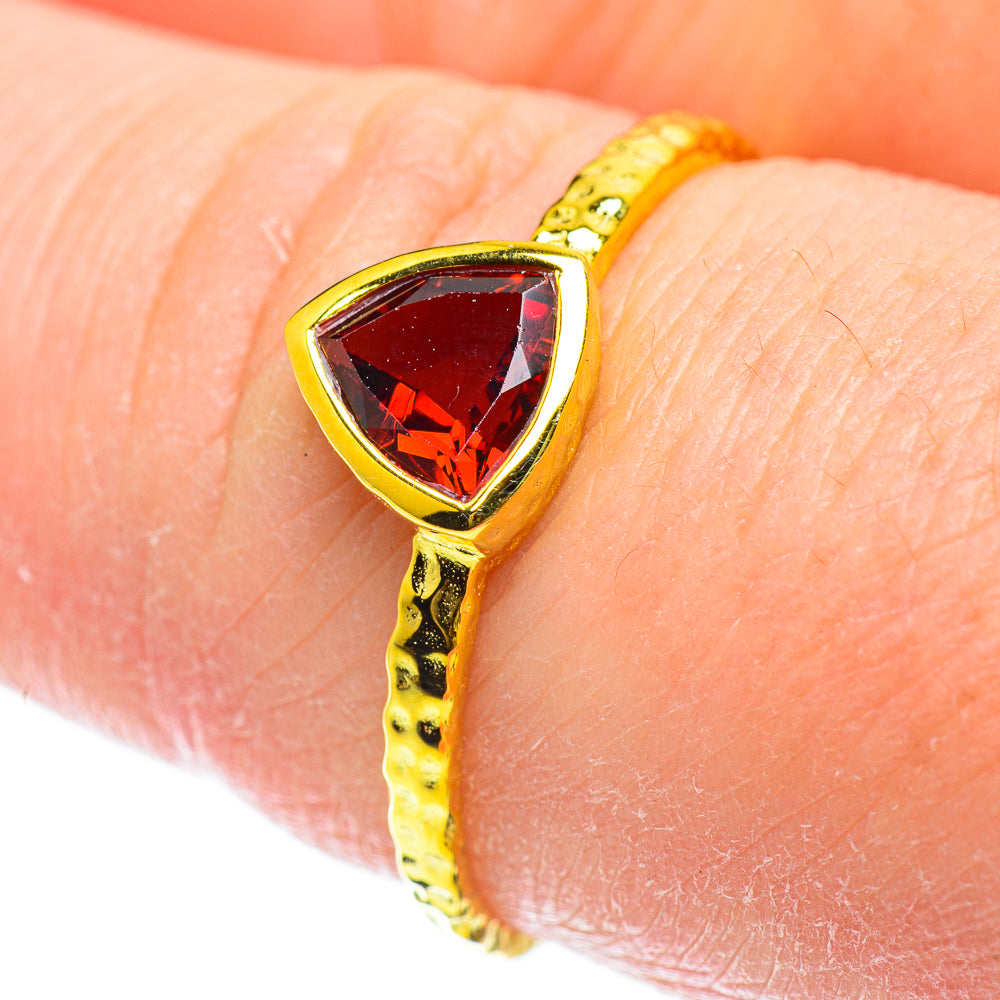 Garnet Rings handcrafted by Ana Silver Co - RING51826