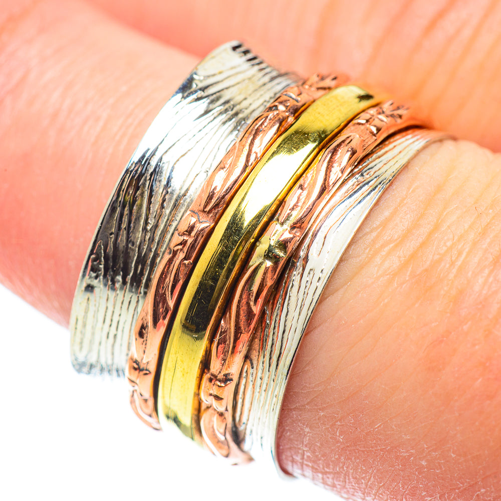 Meditation Spinner Rings handcrafted by Ana Silver Co - RING51885