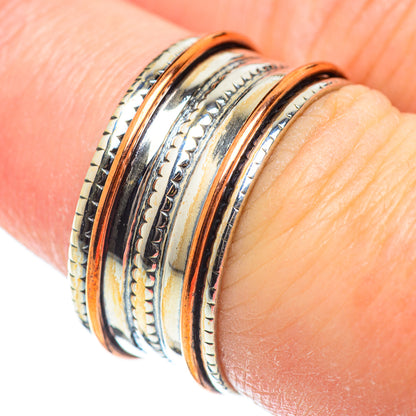 Meditation Spinner Rings handcrafted by Ana Silver Co - RING51886