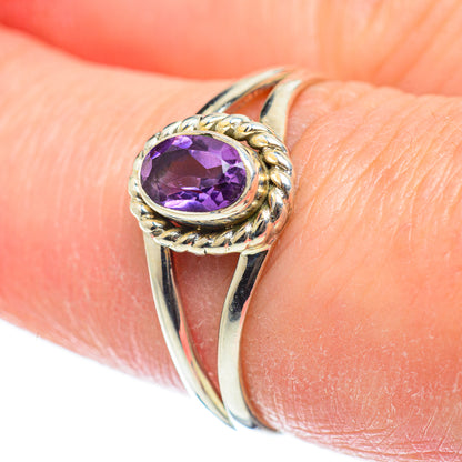 Amethyst Rings handcrafted by Ana Silver Co - RING51912
