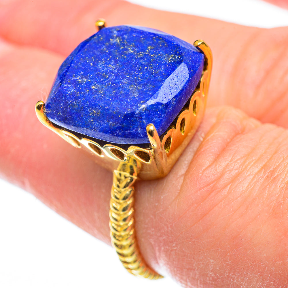 Lapis Lazuli Rings handcrafted by Ana Silver Co - RING51930
