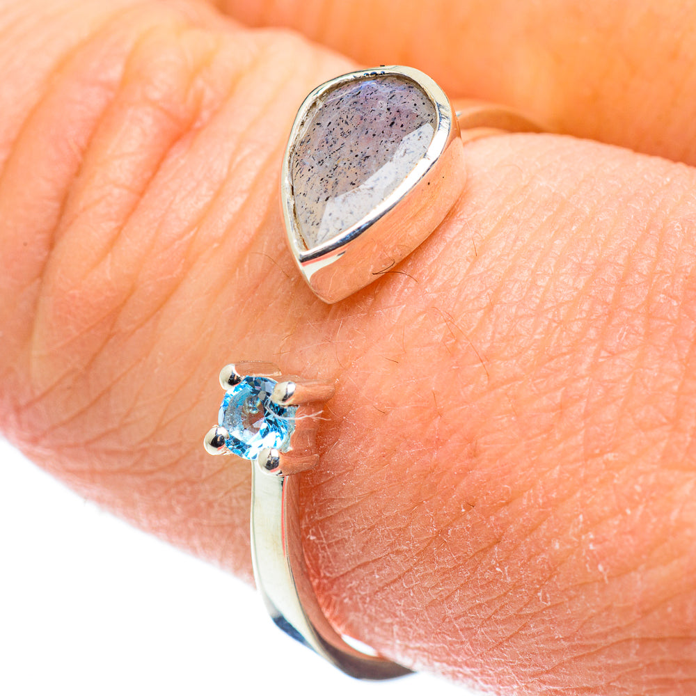 Labradorite Rings handcrafted by Ana Silver Co - RING51955