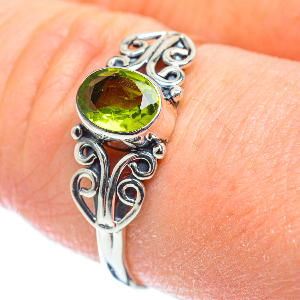 Peridot Rings handcrafted by Ana Silver Co - RING51958