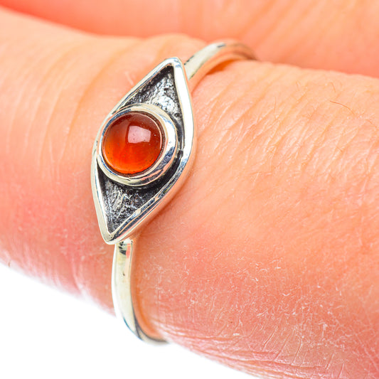 Carnelian Rings handcrafted by Ana Silver Co - RING51961