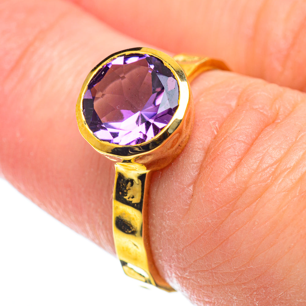 Amethyst Rings handcrafted by Ana Silver Co - RING52010