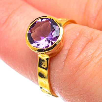 Amethyst Rings handcrafted by Ana Silver Co - RING52010