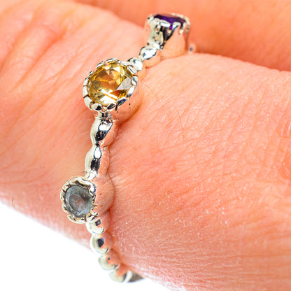 Citrine Rings handcrafted by Ana Silver Co - RING52017