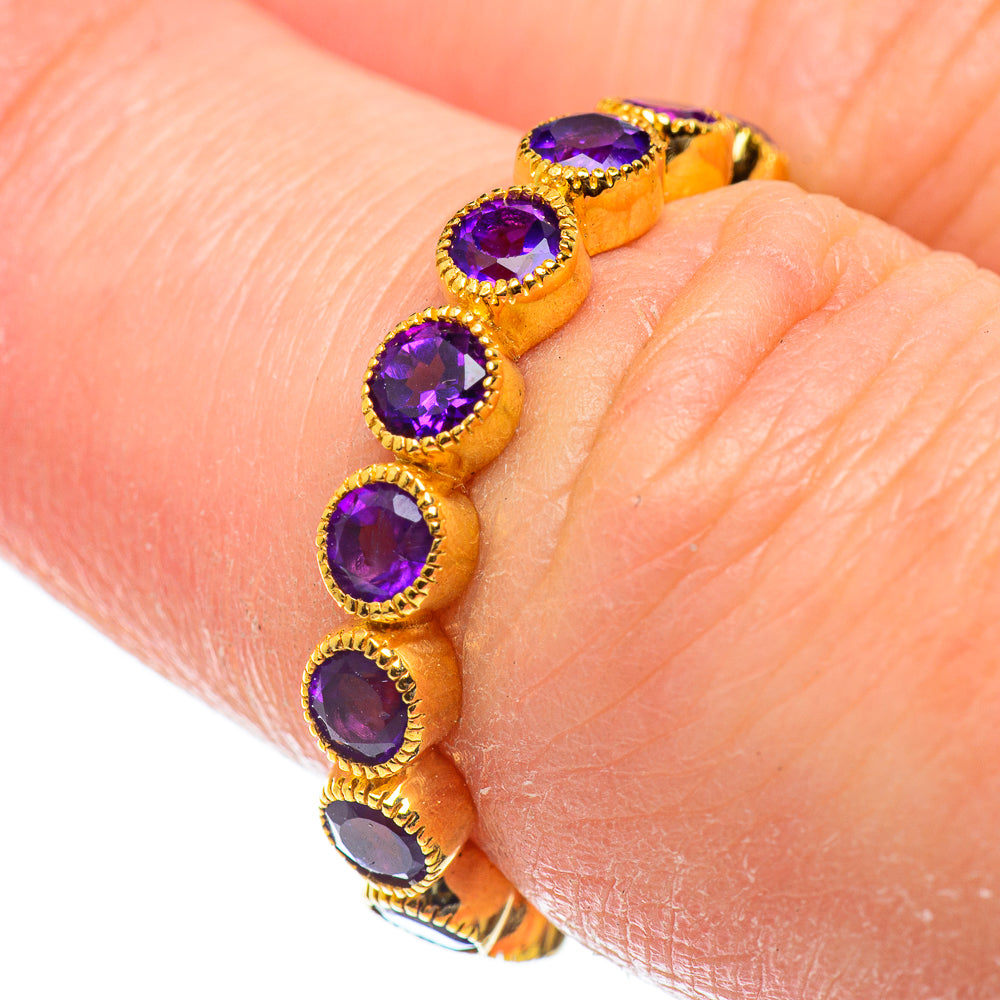 Amethyst Rings handcrafted by Ana Silver Co - RING52031