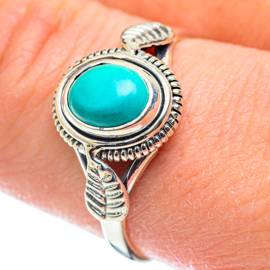 Arizona Turquoise Rings handcrafted by Ana Silver Co - RING52094