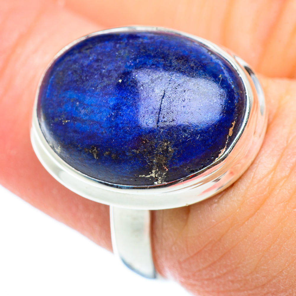 Lapis Lazuli Rings handcrafted by Ana Silver Co - RING52181