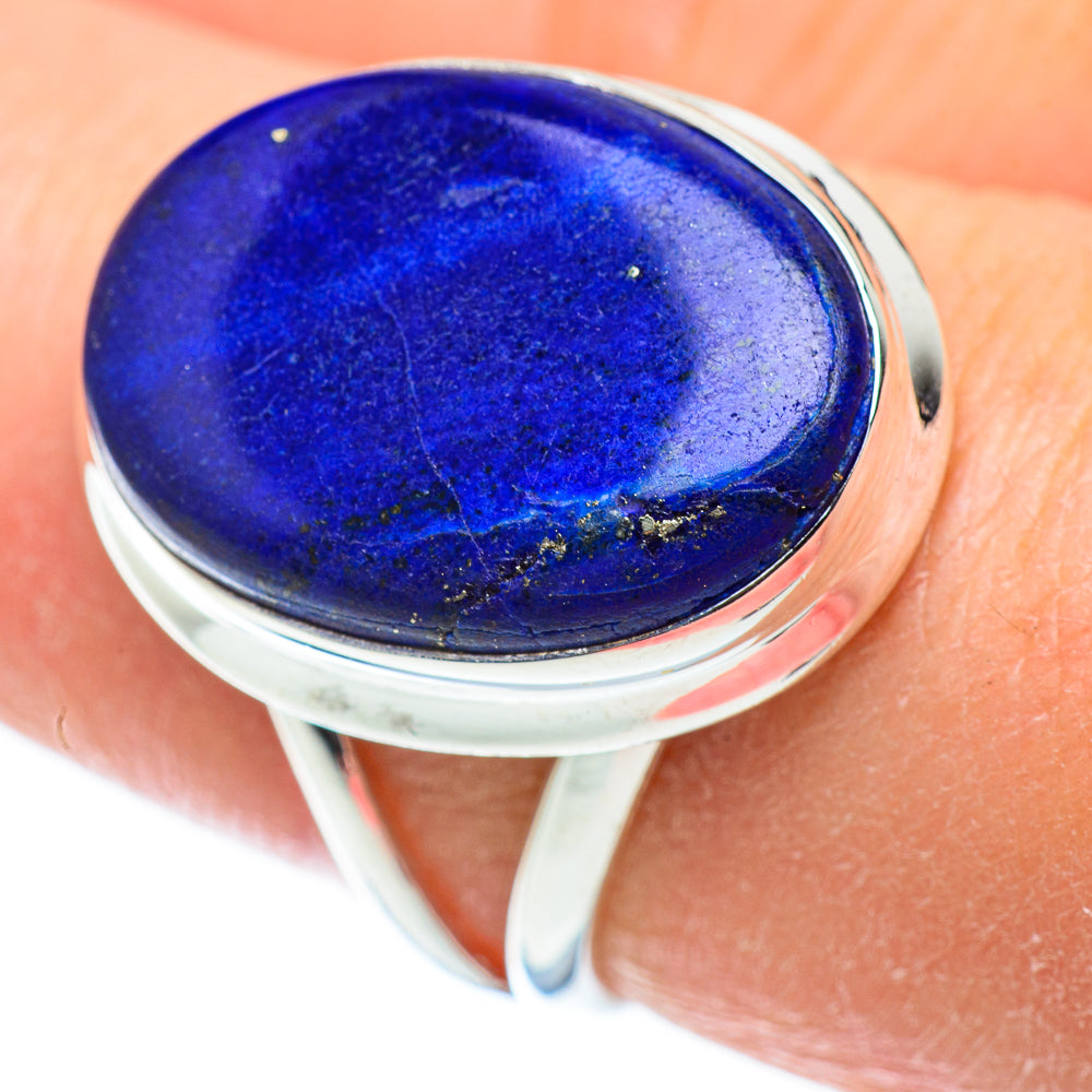 Lapis Lazuli Rings handcrafted by Ana Silver Co - RING52240