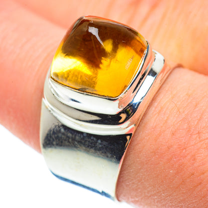 Citrine Rings handcrafted by Ana Silver Co - RING52281