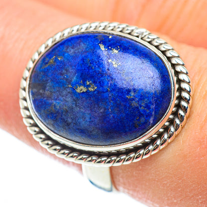 Lapis Lazuli Rings handcrafted by Ana Silver Co - RING52434