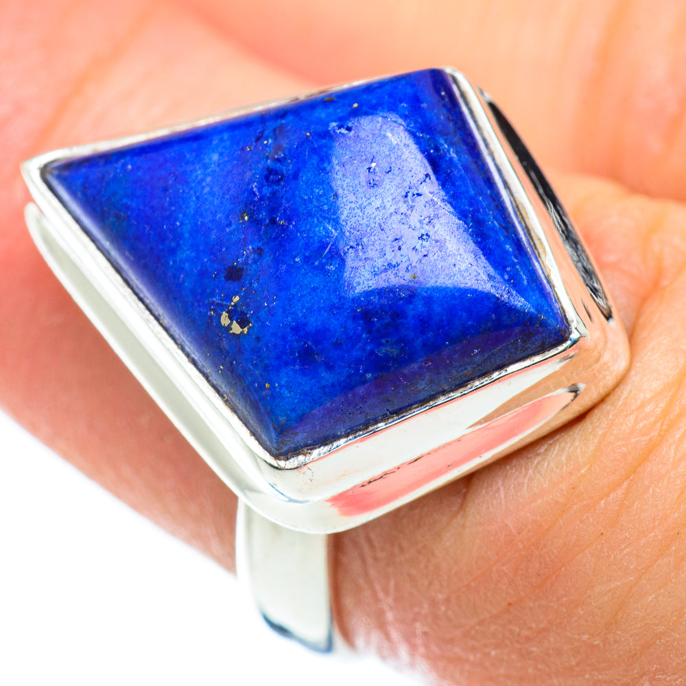 Lapis Lazuli Rings handcrafted by Ana Silver Co - RING52445