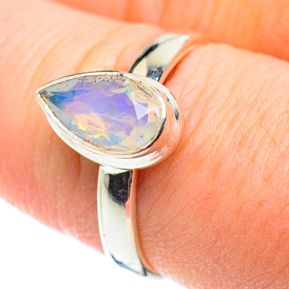 Ethiopian Opal Rings handcrafted by Ana Silver Co - RING52511