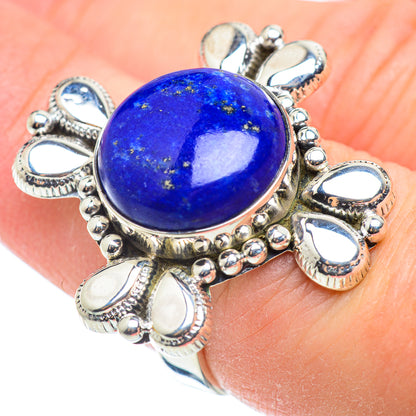 Lapis Lazuli Rings handcrafted by Ana Silver Co - RING52564