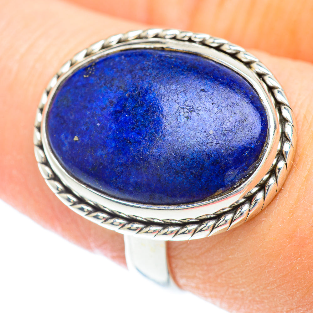 Lapis Lazuli Rings handcrafted by Ana Silver Co - RING52585