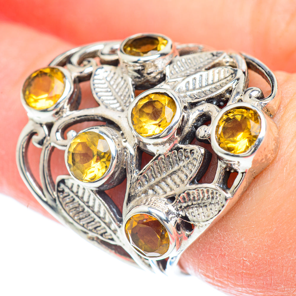 Citrine Rings handcrafted by Ana Silver Co - RING52591