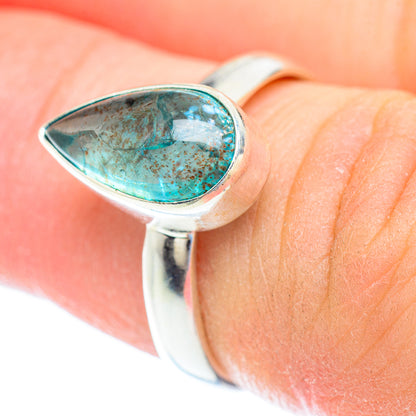 Apatite Rings handcrafted by Ana Silver Co - RING52611