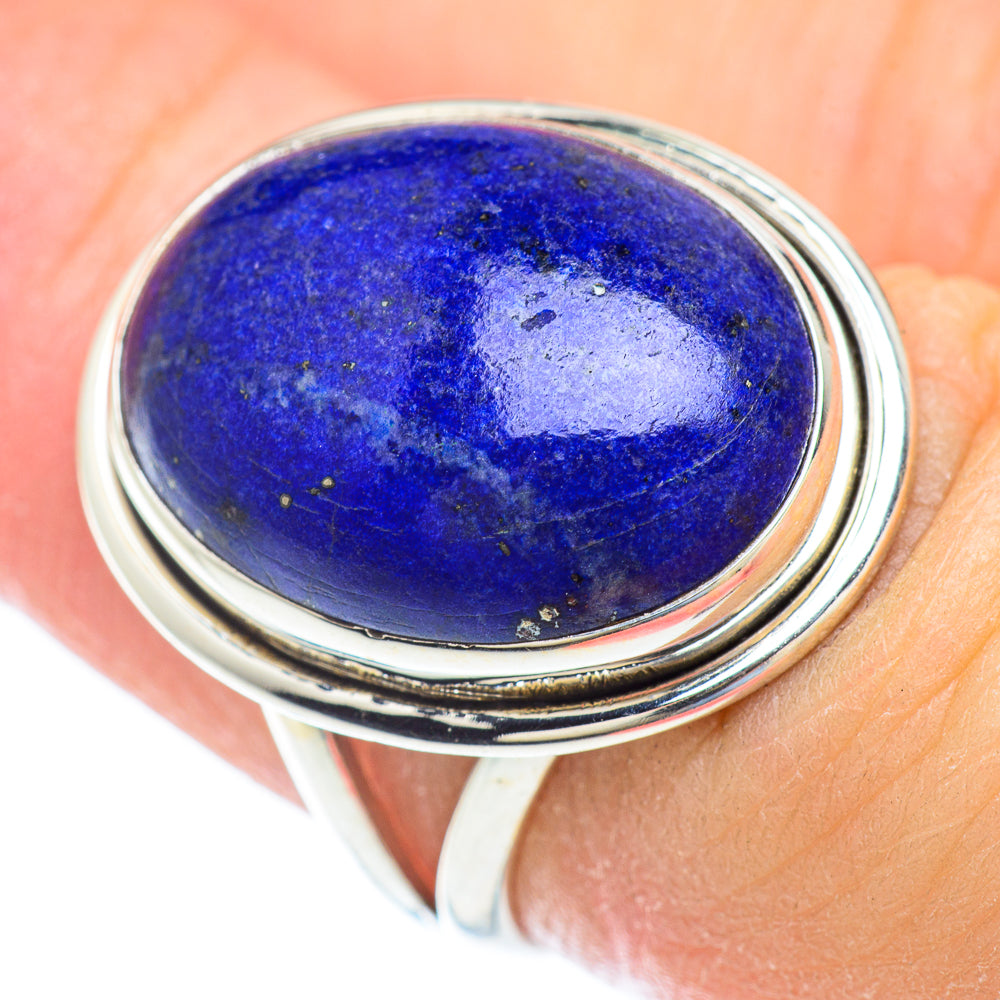 Lapis Lazuli Rings handcrafted by Ana Silver Co - RING52631