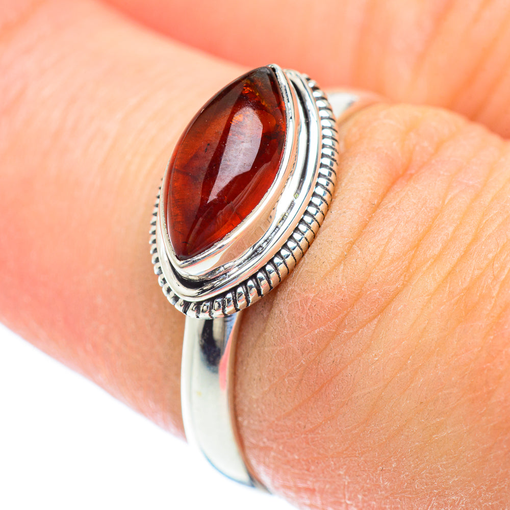 Garnet Rings handcrafted by Ana Silver Co - RING52643