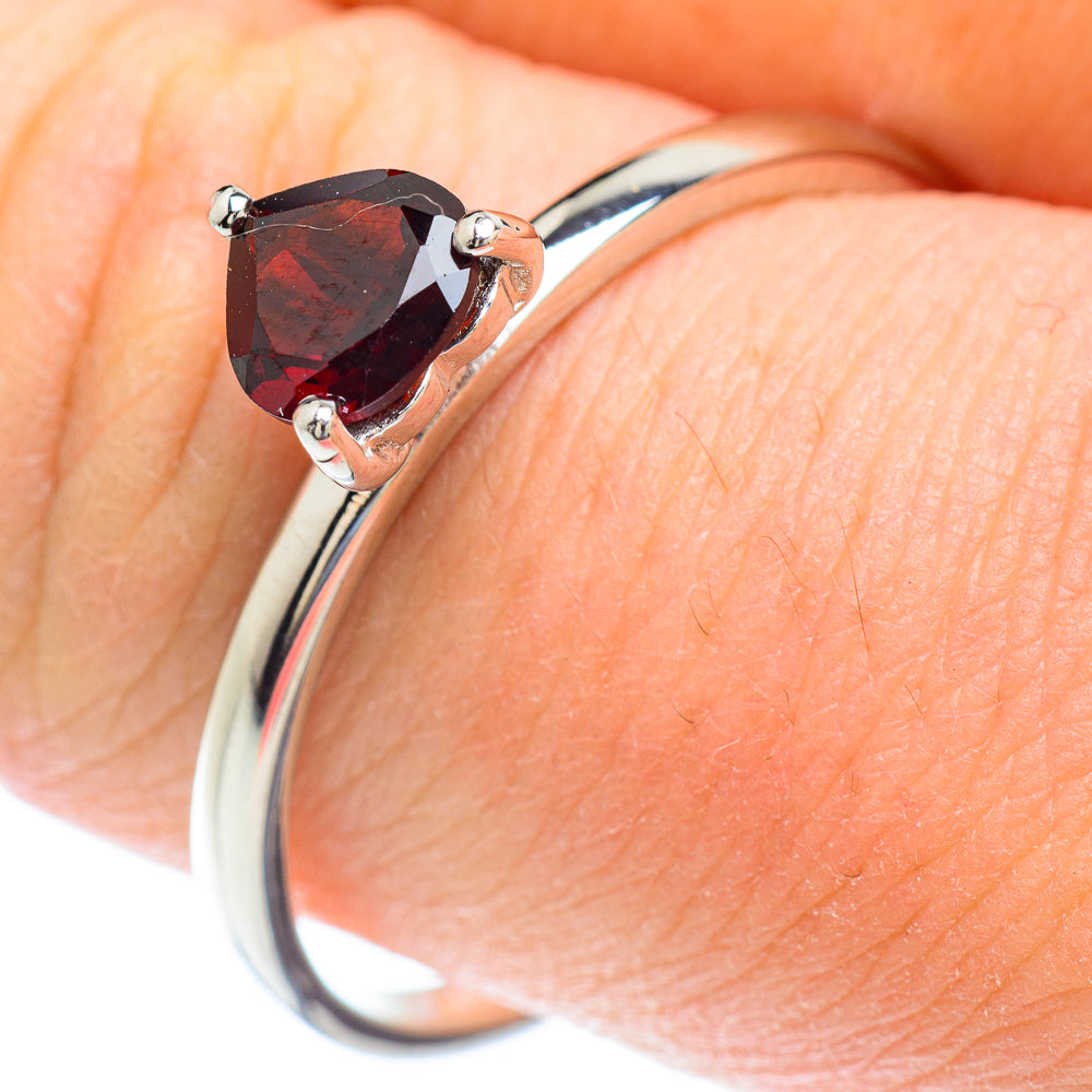 Garnet Rings handcrafted by Ana Silver Co - RING52645
