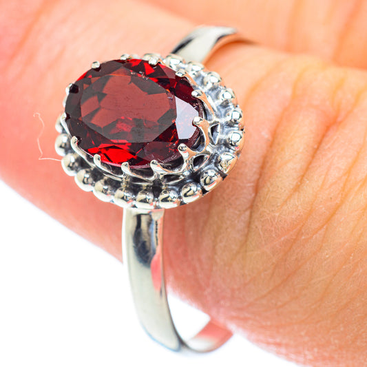 Garnet Rings handcrafted by Ana Silver Co - RING52668